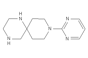 Image of 9-(2-pyrimidyl)-1,4,9-triazaspiro[5.5]undecane