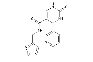 N-(isoxazol-3-ylmethyl)-2-keto-4-(3-pyridyl)-3,4-dihydro-1H-pyrimidine-5-carboxamide