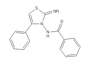 N-(2-imino-4-phenyl-4-thiazolin-3-yl)benzamide