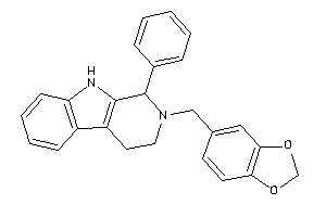 1-phenyl-2-piperonyl-1,3,4,9-tetrahydro-$b-carboline