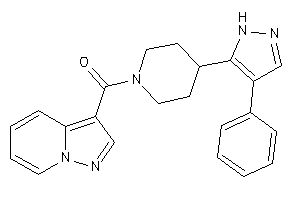 [4-(4-phenyl-1H-pyrazol-5-yl)piperidino]-pyrazolo[1,5-a]pyridin-3-yl-methanone