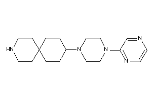 9-(4-pyrazin-2-ylpiperazino)-3-azaspiro[5.5]undecane