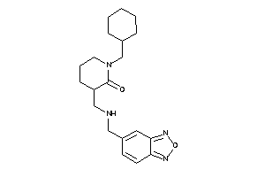 3-[(benzofurazan-5-ylmethylamino)methyl]-1-(cyclohexylmethyl)-2-piperidone