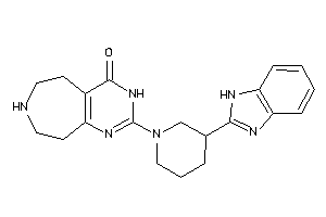 2-[3-(1H-benzimidazol-2-yl)piperidino]-3,5,6,7,8,9-hexahydropyrimido[4,5-d]azepin-4-one