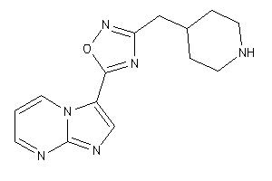 5-imidazo[1,2-a]pyrimidin-3-yl-3-(4-piperidylmethyl)-1,2,4-oxadiazole