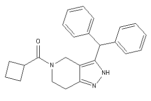 (3-benzhydryl-2,4,6,7-tetrahydropyrazolo[4,3-c]pyridin-5-yl)-cyclobutyl-methanone