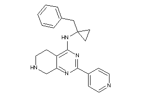 (1-benzylcyclopropyl)-[2-(4-pyridyl)-5,6,7,8-tetrahydropyrido[3,4-d]pyrimidin-4-yl]amine