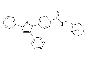 4-(3,5-diphenylpyrazol-1-yl)-N-(norpinan-2-ylmethyl)benzamide