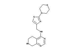 (2-morpholinothiazol-4-yl)methyl-(5,6,7,8-tetrahydropyrido[3,4-d]pyrimidin-4-yl)amine