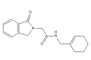 N-(cyclohexen-1-ylmethyl)-2-(1-ketoisoindolin-2-yl)acetamide
