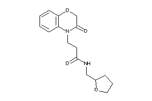 3-(3-keto-1,4-benzoxazin-4-yl)-N-(tetrahydrofurfuryl)propionamide