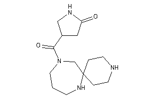 4-(3,7,11-triazaspiro[5.6]dodecane-11-carbonyl)-2-pyrrolidone