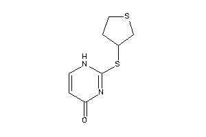 2-(tetrahydrothiophen-3-ylthio)-1H-pyrimidin-4-one