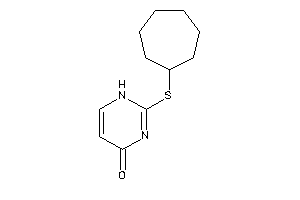 2-(cycloheptylthio)-1H-pyrimidin-4-one