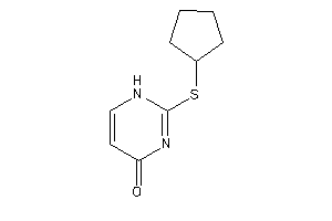 Image of 2-(cyclopentylthio)-1H-pyrimidin-4-one
