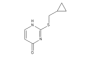 2-(cyclopropylmethylthio)-1H-pyrimidin-4-one