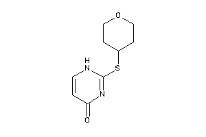 2-(tetrahydropyran-4-ylthio)-1H-pyrimidin-4-one