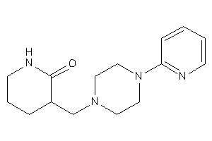 3-[[4-(2-pyridyl)piperazino]methyl]-2-piperidone