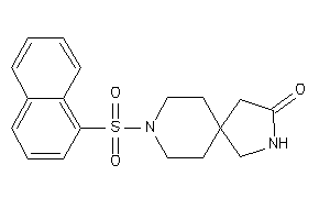 8-(1-naphthylsulfonyl)-3,8-diazaspiro[4.5]decan-2-one