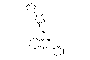 [5-(2-furyl)isoxazol-3-yl]methyl-(2-phenyl-5,6,7,8-tetrahydropyrido[3,4-d]pyrimidin-4-yl)amine