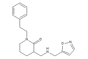 3-[(isoxazol-5-ylmethylamino)methyl]-1-phenethyl-2-piperidone