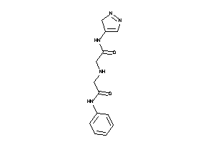 2-[(2-anilino-2-keto-ethyl)amino]-N-(3H-pyrazol-4-yl)acetamide