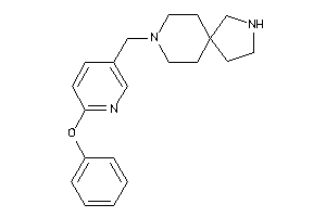 8-[(6-phenoxy-3-pyridyl)methyl]-3,8-diazaspiro[4.5]decane