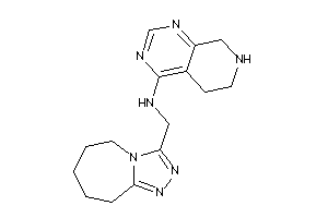 5,6,7,8-tetrahydropyrido[3,4-d]pyrimidin-4-yl(6,7,8,9-tetrahydro-5H-[1,2,4]triazolo[4,3-a]azepin-3-ylmethyl)amine