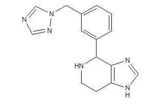 4-[3-(1,2,4-triazol-1-ylmethyl)phenyl]-4,5,6,7-tetrahydro-1H-imidazo[4,5-c]pyridine