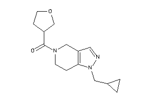 [1-(cyclopropylmethyl)-6,7-dihydro-4H-pyrazolo[4,3-c]pyridin-5-yl]-tetrahydrofuran-3-yl-methanone