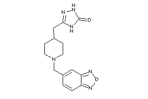 3-[[1-(benzofurazan-5-ylmethyl)-4-piperidyl]methyl]-1,4-dihydro-1,2,4-triazol-5-one