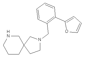 2-[2-(2-furyl)benzyl]-2,7-diazaspiro[4.5]decane