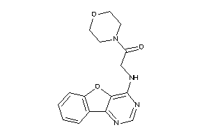 2-(benzofuro[3,2-d]pyrimidin-4-ylamino)-1-morpholino-ethanone