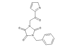 1-benzyl-3-[2-keto-2-(2H-pyrrol-5-yl)ethyl]imidazolidine-2,4,5-trione