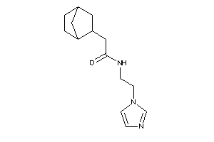 N-(2-imidazol-1-ylethyl)-2-(2-norbornyl)acetamide