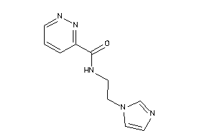 N-(2-imidazol-1-ylethyl)pyridazine-3-carboxamide