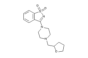 3-[4-(tetrahydrofurfuryl)piperazino]-1,2-benzothiazole 1,1-dioxide