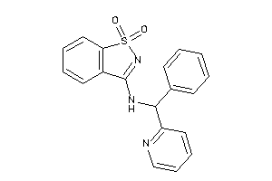 (1,1-diketo-1,2-benzothiazol-3-yl)-[phenyl(2-pyridyl)methyl]amine