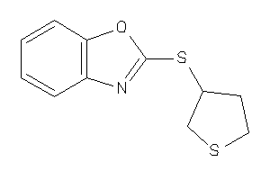 2-(tetrahydrothiophen-3-ylthio)-1,3-benzoxazole