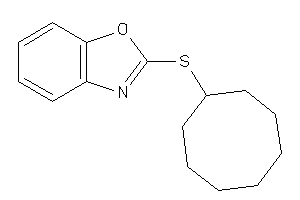 2-(cyclooctylthio)-1,3-benzoxazole