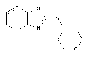 2-(tetrahydropyran-4-ylthio)-1,3-benzoxazole