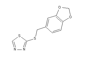 2-(piperonylthio)-1,3,4-thiadiazole