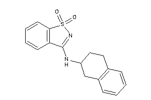 (1,1-diketo-1,2-benzothiazol-3-yl)-tetralin-2-yl-amine