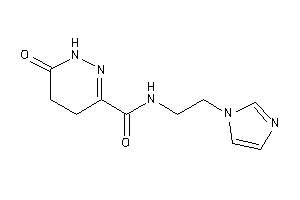 N-(2-imidazol-1-ylethyl)-6-keto-4,5-dihydro-1H-pyridazine-3-carboxamide