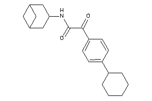 2-(4-cyclohexylphenyl)-2-keto-N-norpinan-3-yl-acetamide