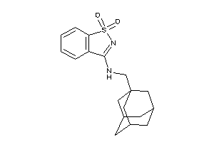 1-adamantylmethyl-(1,1-diketo-1,2-benzothiazol-3-yl)amine