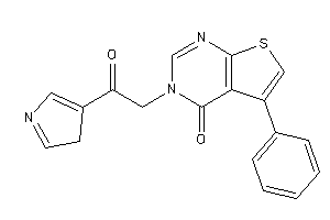 3-[2-keto-2-(3H-pyrrol-4-yl)ethyl]-5-phenyl-thieno[2,3-d]pyrimidin-4-one