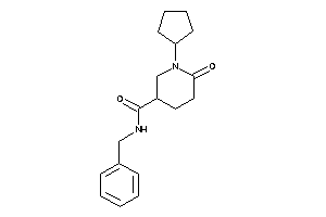 N-benzyl-1-cyclopentyl-6-keto-nipecotamide