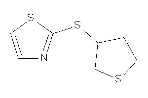 Image of 2-(tetrahydrothiophen-3-ylthio)thiazole
