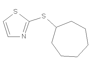 2-(cycloheptylthio)thiazole